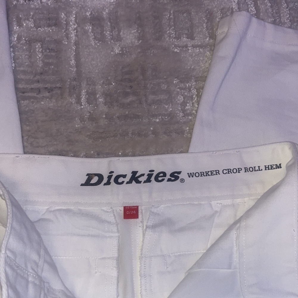 White Dickeys Jeans - Picture 3 of 3